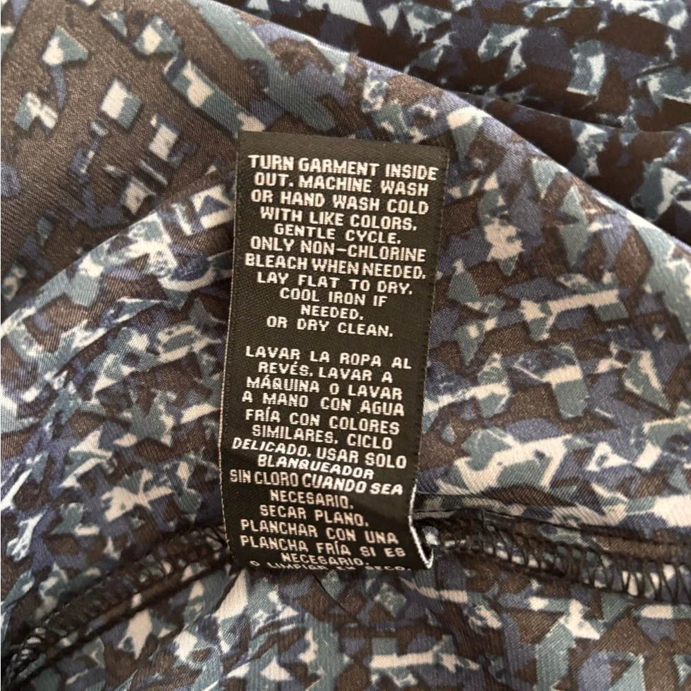 Zac & Rachel Monochrome Patterned Button Down Shirt - Picture 9 of 9